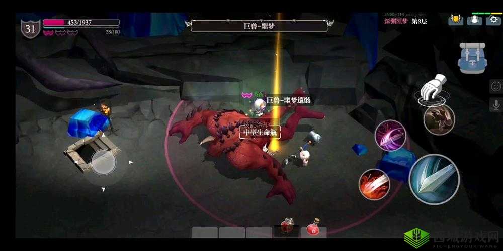 魔渊之刃骷髅王打法揭秘，如何巧妙应对，征服这个不死生物BOSS？
